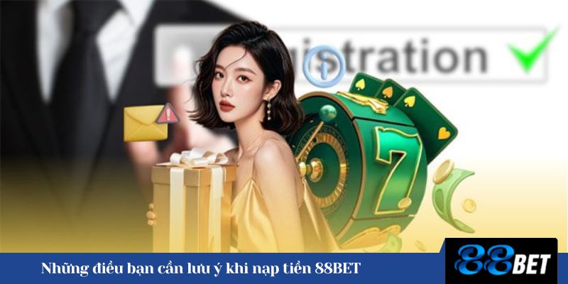 Những điều bạn cần lưu ý khi nạp tiền 88BET 