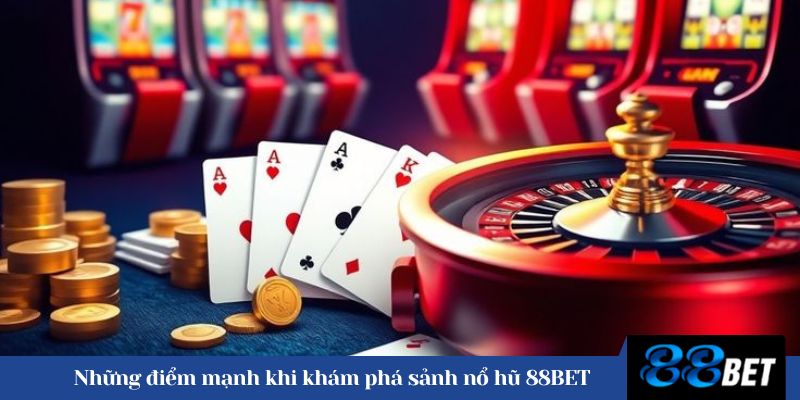 Những điểm mạnh khi khám phá sảnh nổ hũ 88BET 